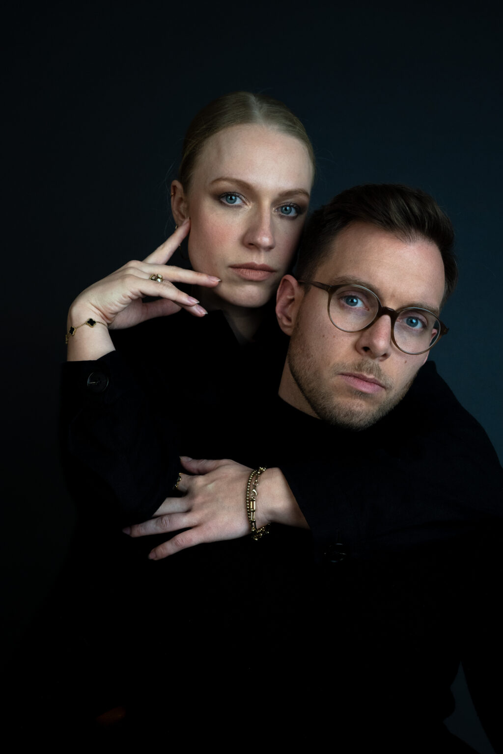 Galerie Ein Paar im Studio bei Paarfotografie Coupleshooting